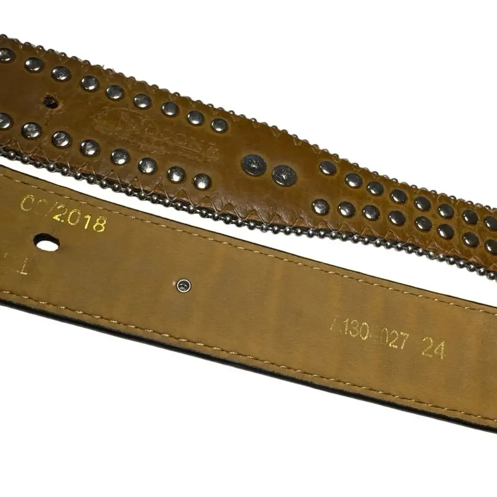 Brown and Turquoise Kids Belt Set - Picture 4 of 6